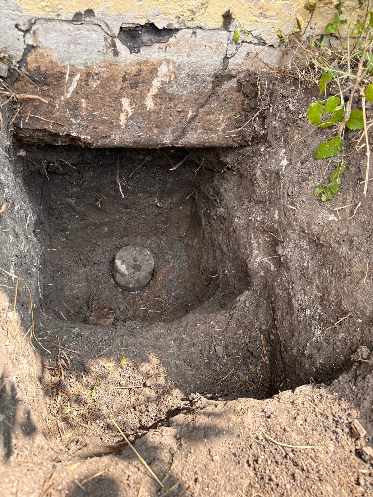 Engineer-led foundation pier installation on a Central Texas home near Austin, TX