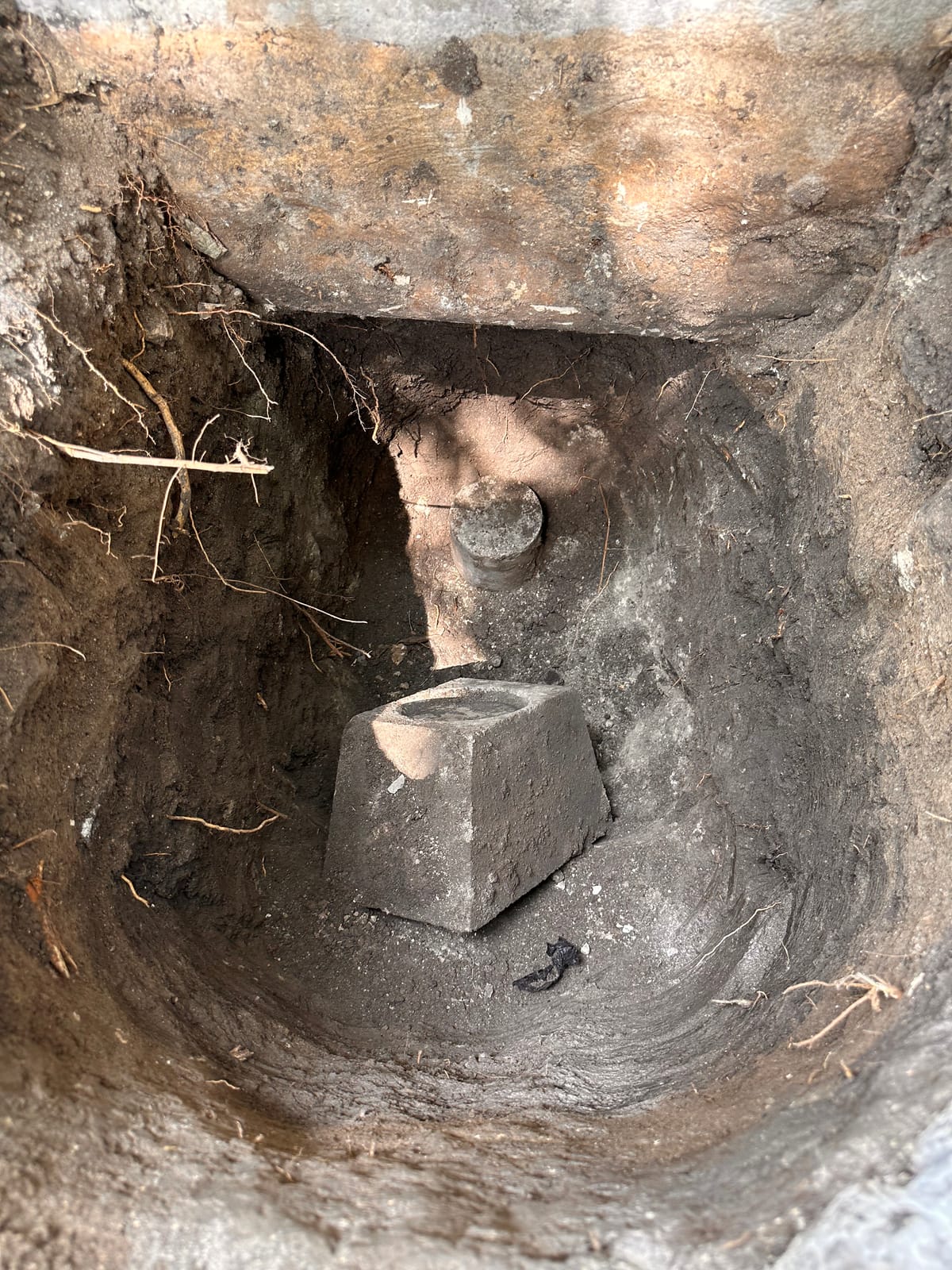 Engineer-led foundation pier installation on a Central Texas home near Buda, TX